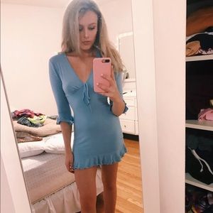 Never worn before baby blue dress